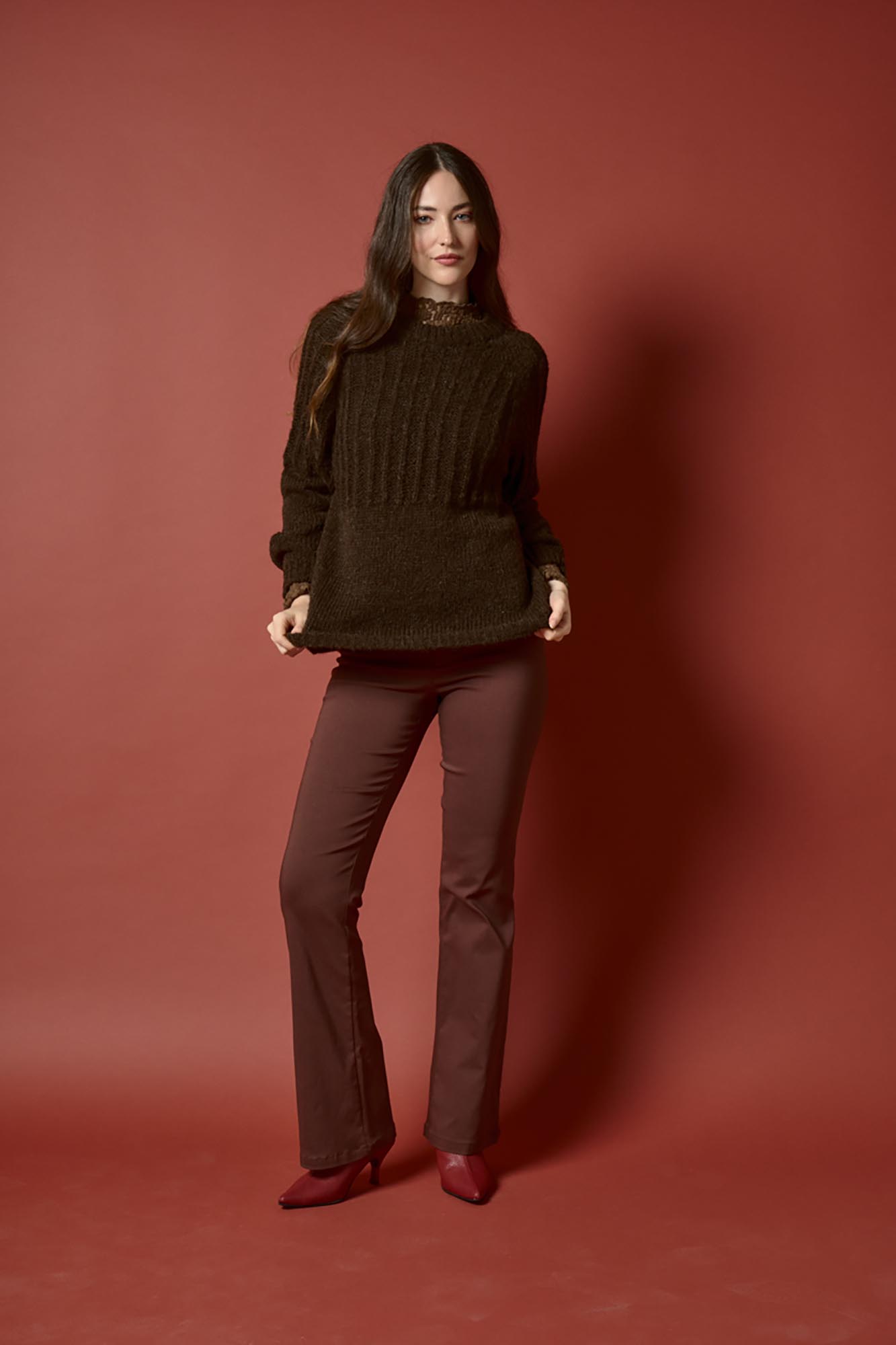SWEATER RANA CHOCOLATE